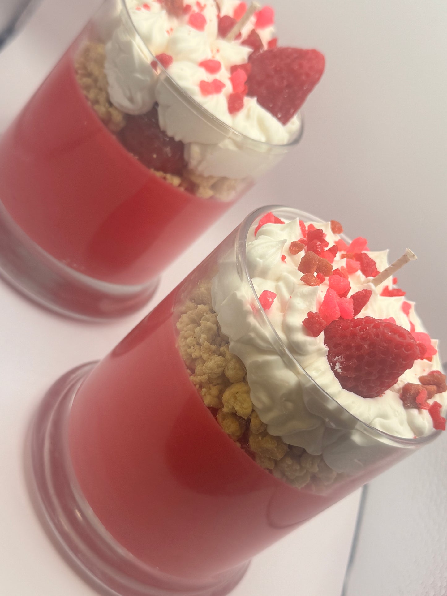 Strawberry Shortcake Candle