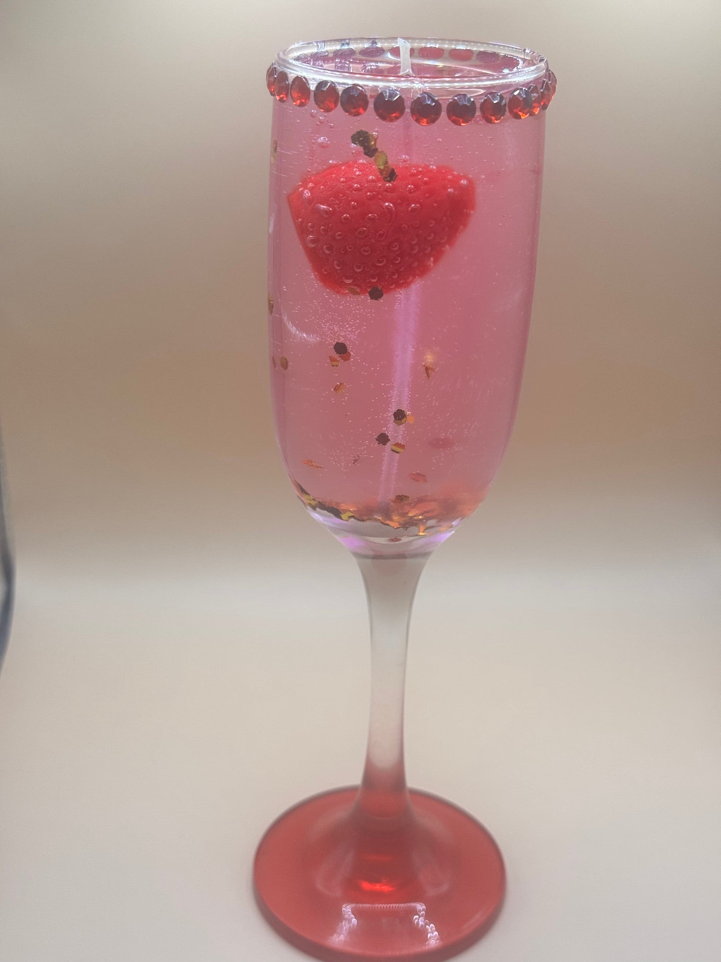 Champagne Candle
