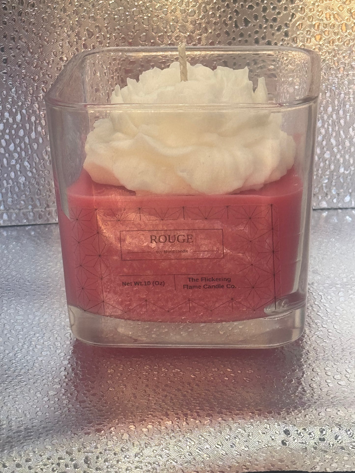 Beautiful Flower Candles