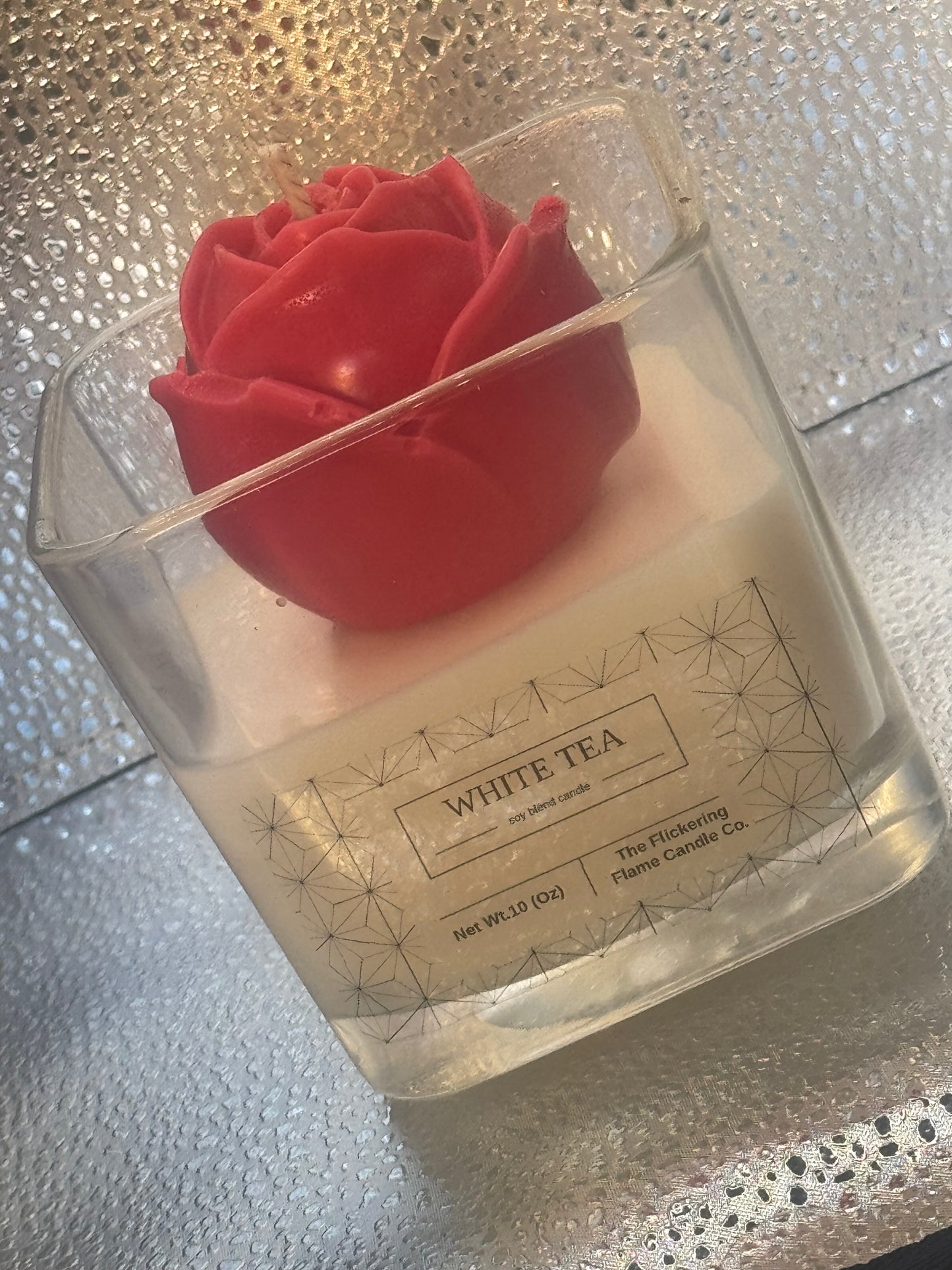 Beautiful Flower Candles